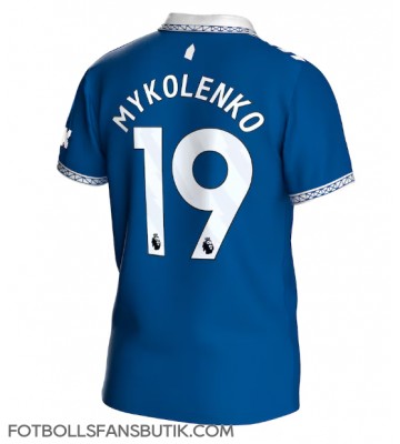 Everton Vitaliy Mykolenko #19 Replika Hemmatröja 2023-24 Kortärmad